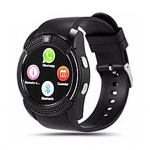 Розумні смарт-годинник Smart Watch V8. Колір: чорний, фото 2