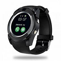 Розумні смарт-годинник Smart Watch V8. Колір: чорний, фото 3