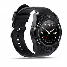 Розумні смарт-годинник Smart Watch V8. Колір: чорний, фото 2