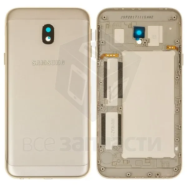 Задня кришка Samsung Galaxy J3 J330 Gold PRC, фото 1