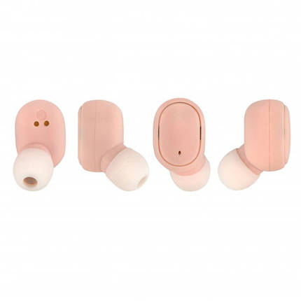 Навушники TWS MiPods A6S True Pink. Колір: рожевий, фото 2