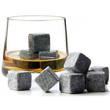 Камені для віскі Whiskey Stones з стеатита (9шт), фото 3