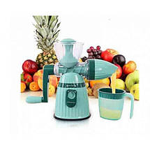 Соковижималка Meileyi Manual Juice LMY662. Колір зелений, фото 2