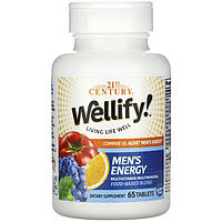 Мультивитамины и минералы для мужчин 21st Century "Wellify Men's Energy" (65 таблеток)