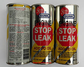 Засіб для усунення витоку оливи з двигуна GUNK Engine Stop Leak, фото 4