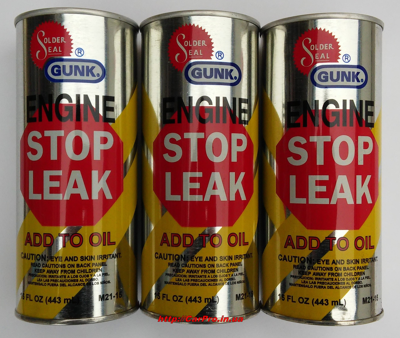 Средство для устранения утечки масла из двигателя GUNK Engine Stop Leak - фото 5 - id-p255359180