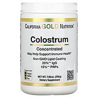 Молозиво California Gold Nutrition Colostrum Powder Concentrated 200 g.