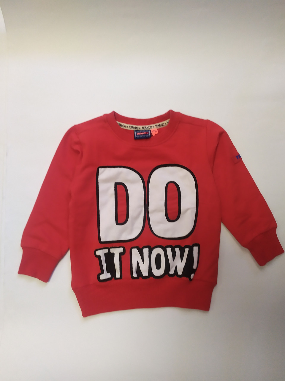 Світшот хлопчачий червоного кольору Do it Tom Du 80-86см, фото 1