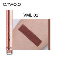 Стойкая матовая помада в стике O.TWO.O Rose Gold Revolution Lipstick 3.5 гр №3, 03