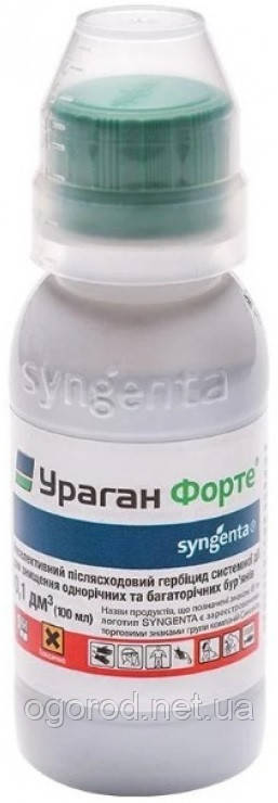 Ураган Форте гербіцид суцільної дії Syngenta оригінал 100 мл