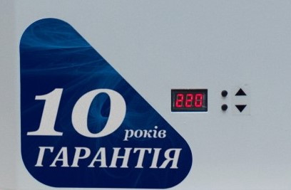 Панель управління однофазного стабілізатора напруги серії Norma 5000