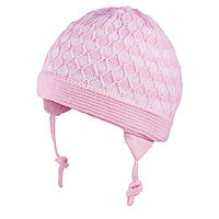 Демисезонная шапка для девочки TuTu арт. 3-004627 (42-46) Розовый