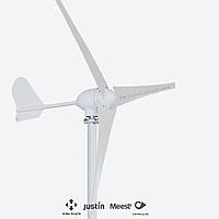 Вітрогенератор 48V 600W горизонтальний (п'ятилобезпечний) з контролером