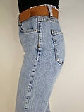 Голубі жіночі джинси, фото 3