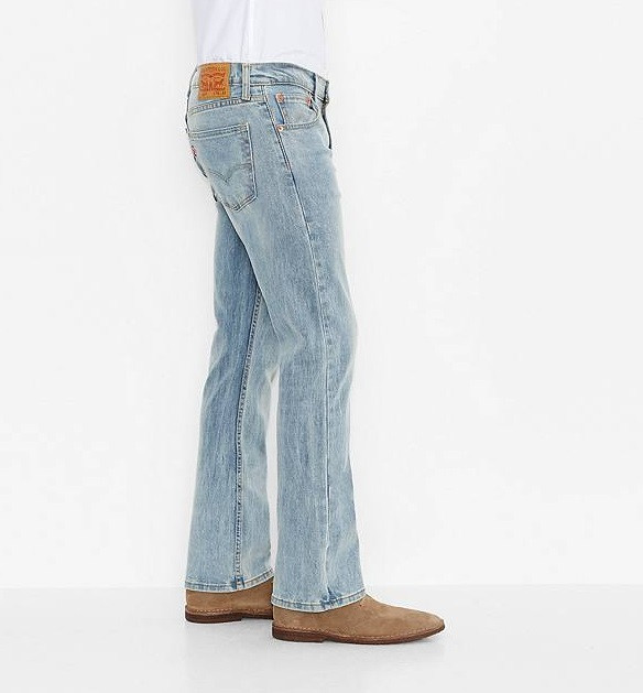 Levis 527 blue hot sale stone
