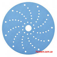 3М™ 51109 Hookit™ Montana - Абразивні диски 3M™ Blue з мультипылеотводом 150 мм, 78 отворів, P80