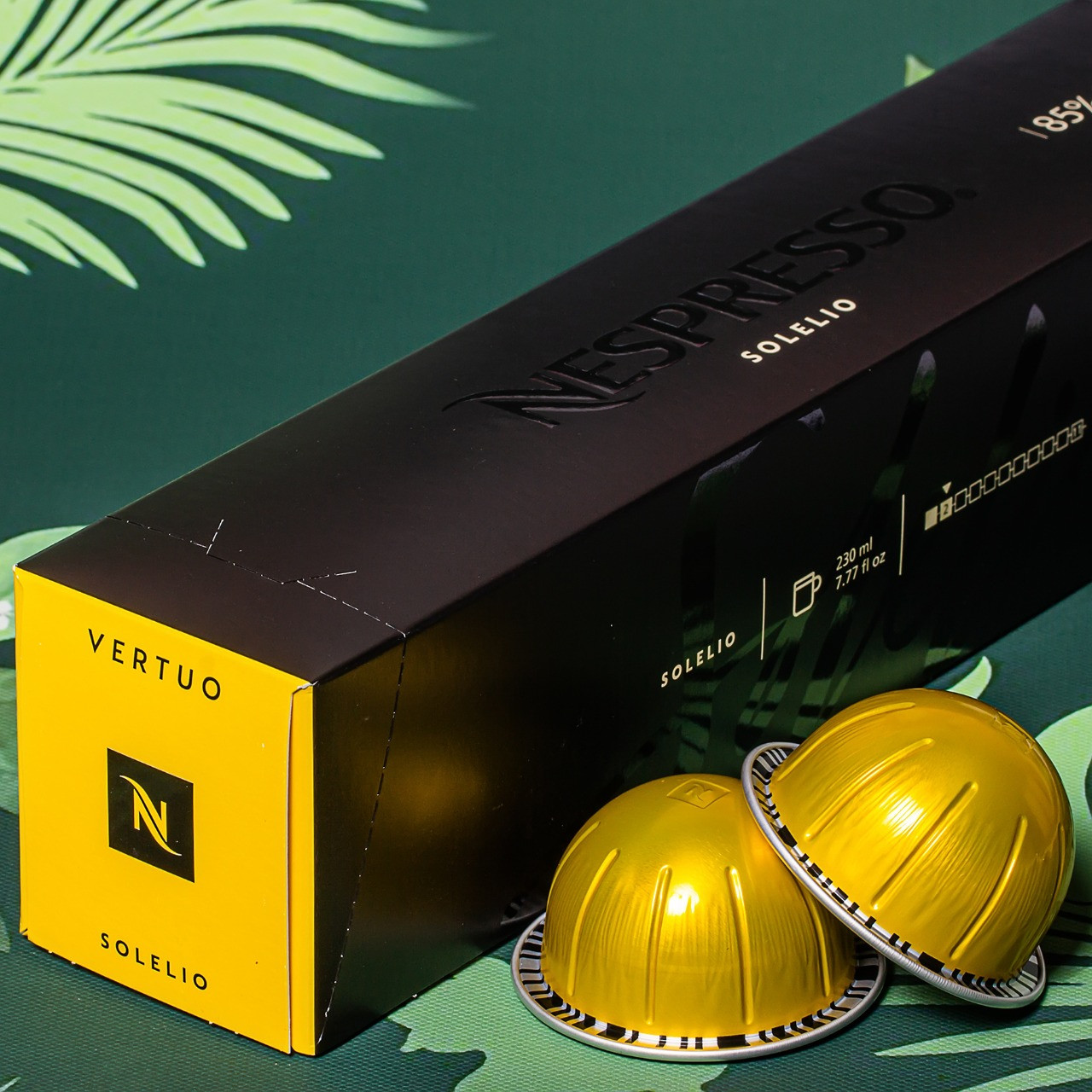 Кава в капсулах Nespresso Vertuo Solelio (фруктовий і легкий), Швейцарія (10 шт.) 230 мл