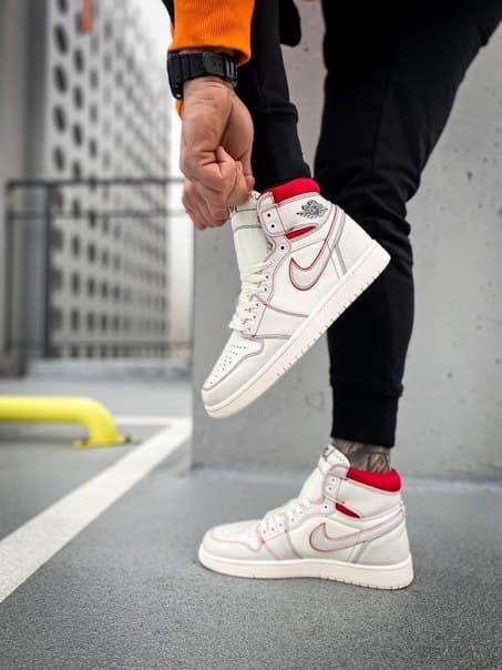 air jordan 1 retro phantom gym red