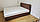 Ліжко Каміла з матрацом підйомно механізмом 160 * 200 (Тканина), фото 2