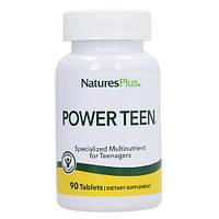 Мультивітаміни для Підлітків. NaturesPlus Power Teen 90 таб