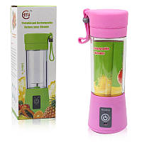 Фитнес-блендер портативный Usb Juicer Cup розовый 150031