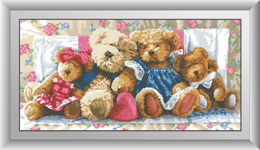 30470 Набір діамантової мозаїки Плюшове щастя