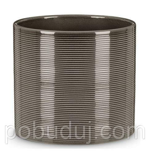 Кашпо для цветов Scheurich Inspiration 7,41л керамическое серое (ID ...