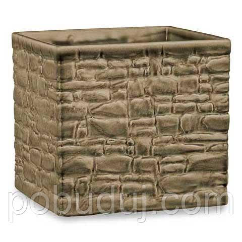 Купить Кашпо для цветов Scheurich STONE LOOK 2,028л керамика каменное ...
