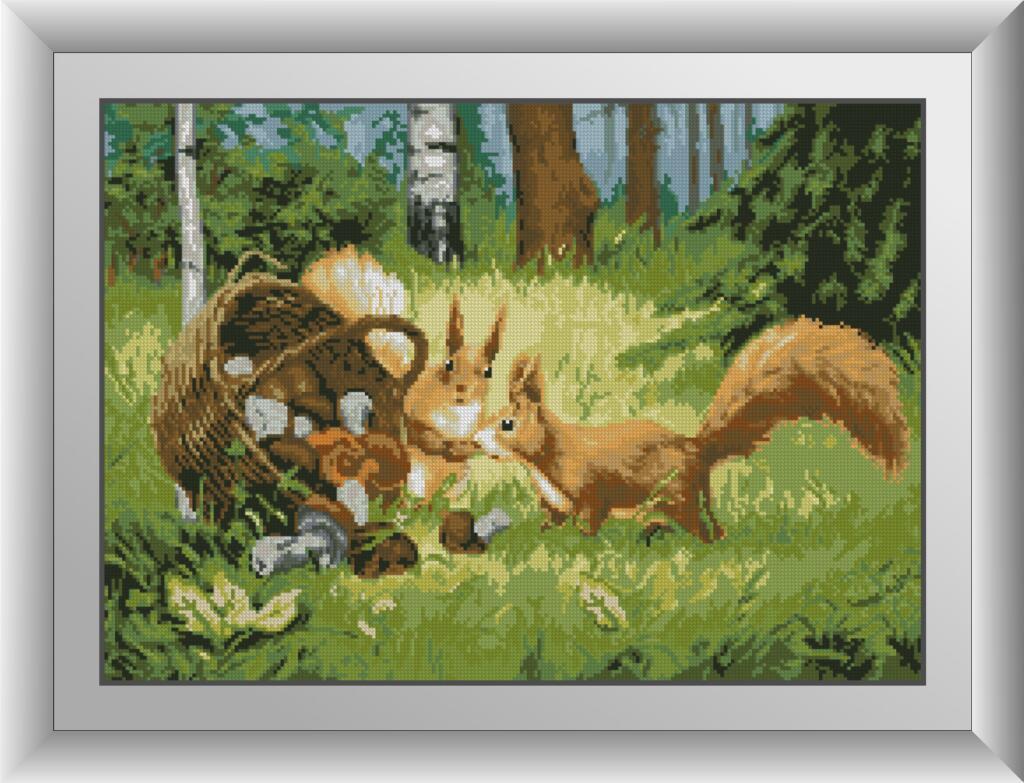 30740 Набір діамантової мозаїки Білки