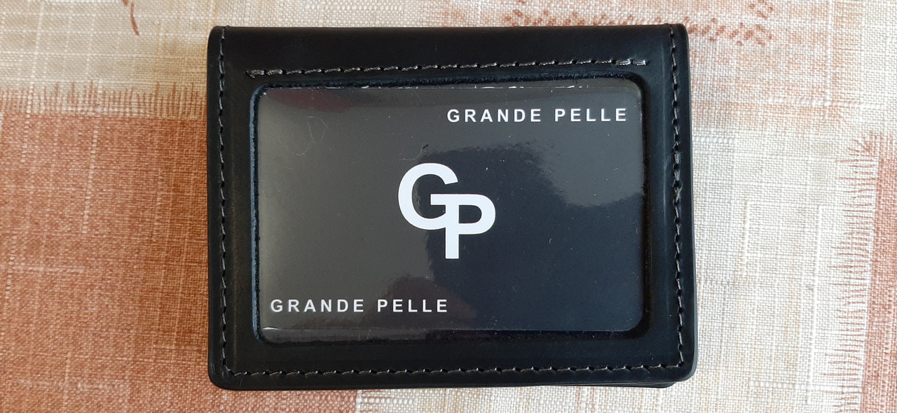 Обложка на права тех. паспорт ID паспорт удостоверение Grande Pelle матовая кожа черный техпаспорт топ продаж - фото 7 - id-p1590490016