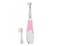 Дитяча електрична зубна щітка Brush-Baby Pro 0-3 роки Рожева, фото 2