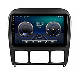 Al Штатна магнітола для Mercedes-Benz S-Клас IV (W220) 1998-2005 екран 9" 4/64Gb 4G Wi-Fi GPS Top Android, фото 2