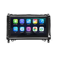 Al Штатна магнітола для Mercedes-Benz A-Клас 2 (W169) Рестайлінг 2008-2012 екран 9" 4/32Gb 4G Wi-Fi GPS Top Android