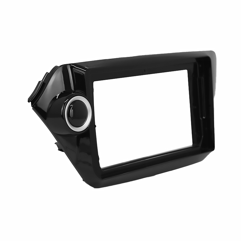 Al Перехідна 2DIN рамка 9" Black для Kia K2 2012-2015 (TK 0030)