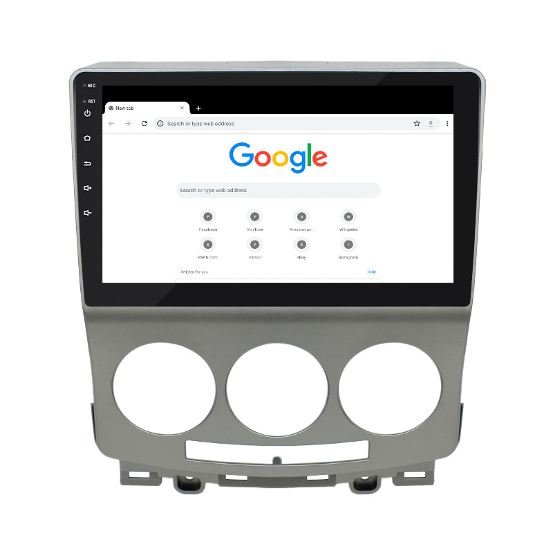 Al Штатна магнітола для Mazda 5 I (CR) Рестайлінг 2007-2010 екран 9" 2/32Gb Wi-Fi GPS Base Android, фото 1