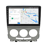 Al Штатна магнітола для Mazda 5 I (CR) Рестайлінг 2007-2010 екран 9" 2/32Gb Wi-Fi GPS Base Android, фото 4