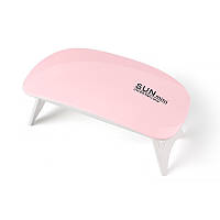 Al Лампа для манікюру Lidan SUN Mini-2 Pink УФ-сушарка гель-лаку потужність 6 W