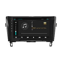 Al Штатна магнітола для Nissan Rogue II Рестайлінг 2016-2020 екран 10" 2/32Gb 4G Wi-Fi GPS Top Android