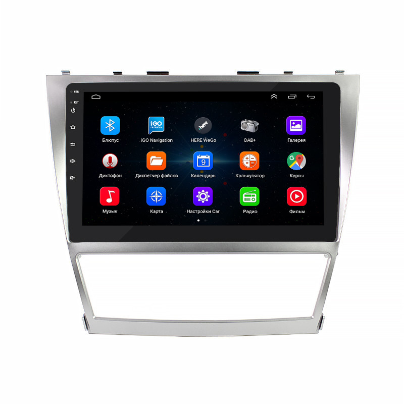Al Штатна магнітола для Тойота Ауріон 1 2006-2012 екран 10" 1/16 Гб Wi-Fi GPS База Android, фото 1