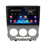 Al Штатна магнітола для Mazda 5 I (CR) Рестайлінг 2007-2010 екран 9" 2/32Gb Wi-Fi GPS Base Android, фото 2
