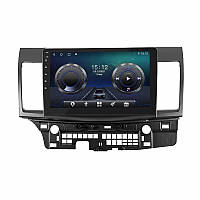 Lb Андроид магнитола штатная для Mitsubishi Lancer X 2007-2010 экран 10" 4/32Gb 4G Wi-Fi GPS Top