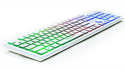 Go Комп'ютерна клавіатура REAL-EL 7070 USB White