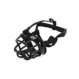 Al Намордник для собак Pet ABT-17001 Black Size No1 гумовий, фото 3