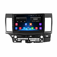 Lb Штатная магнитола для Mitsubishi Lancer X 2007-2010 экран 10" 2/32Gb Wi-Fi GPS Base