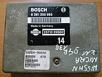 Блок управления двигателя Nissan Micra K11 1,3 CG13DE 0261200965 , 23710-99B60 , 2371099B60 , 99B6096600