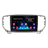 Al Штатна магнітола для Kia Sportage 4 Рестайлінг 2018-н.в. екран 9" 2/32Gb Wi-Fi GPS Base Android, фото 2