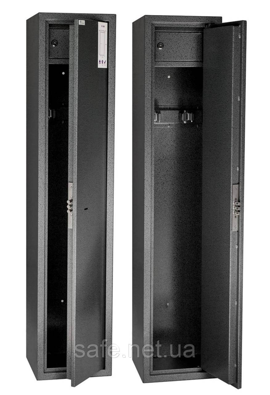 Сейф збройовий Ferocon Е-126К (ВxШxГ:1245x265x250) на 2 рушниці, сейф для рушниці, мисливський сейф