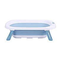 Go Дитяча ванна-трансформер Bestbaby BS-8812 Blue складана для купання немовлят