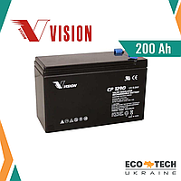 Аккумулятор Vision FM 12V 200Ah