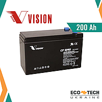 Акумулятор Vision FM 12V 200Ah